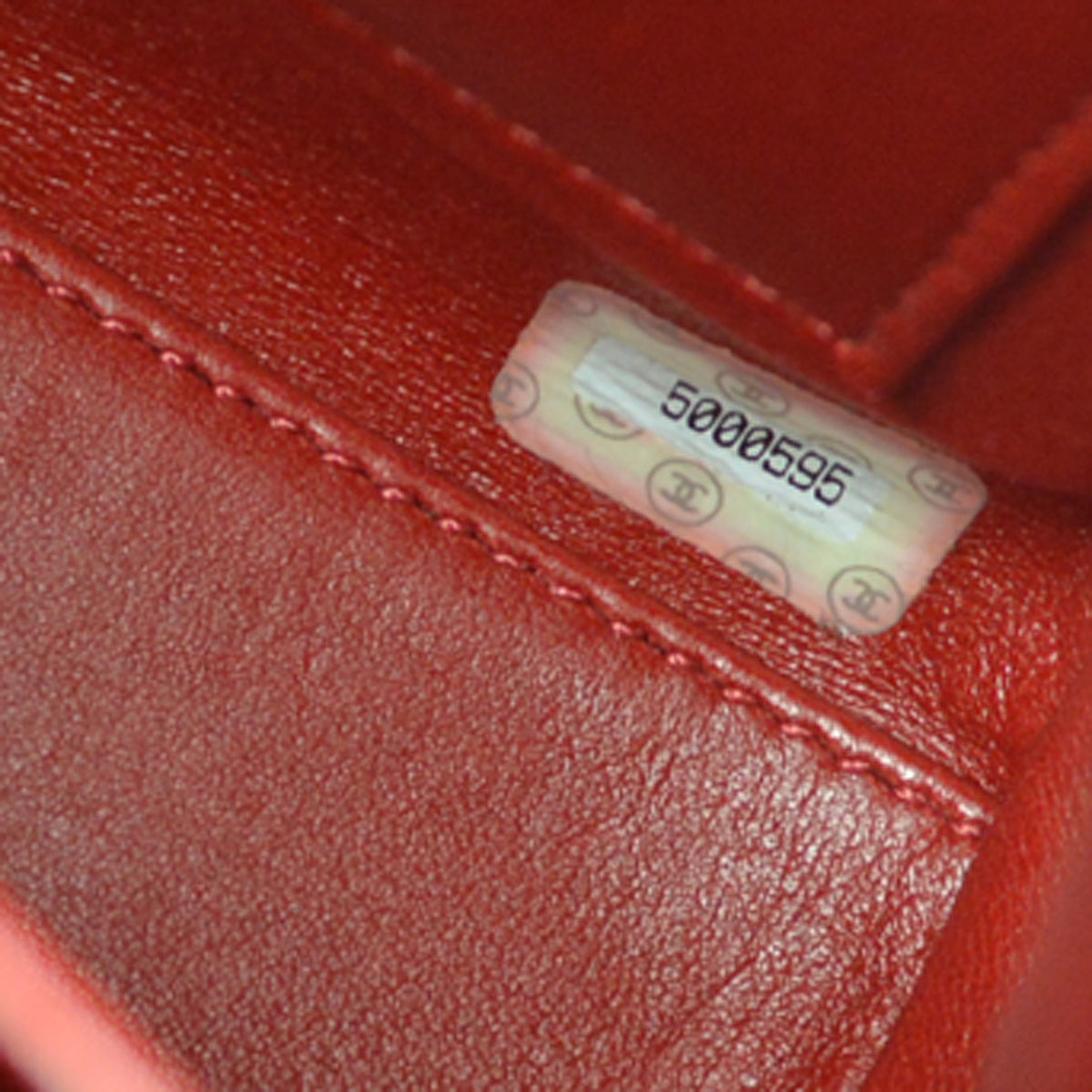 CHANEL * 1997-1999 Handbag Crocodile Red
