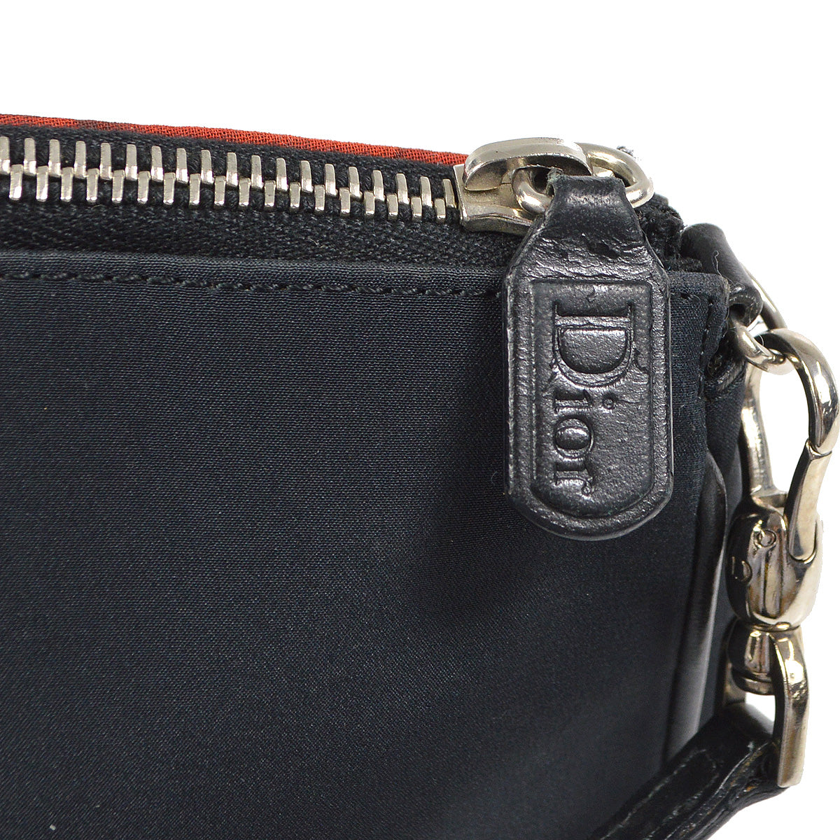 CHRISTIAN DIOR 2002 Beaded Rose Saddle Bag Mini 88466