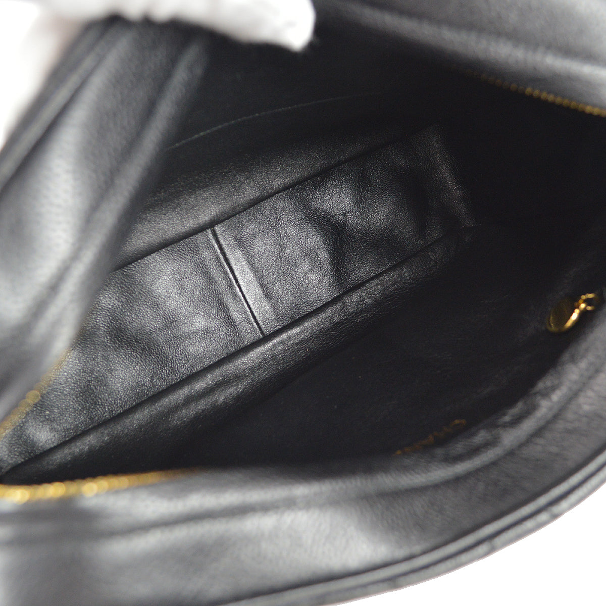 Chanel 1996-1997 Camera Bag Large Black Caviar
