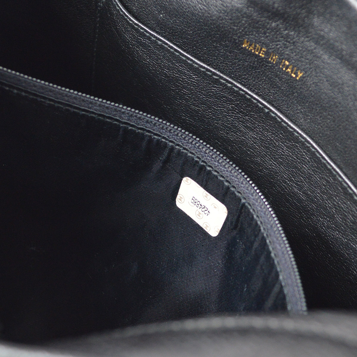 Chanel 1996-1997 Camera Bag Large Black Caviar