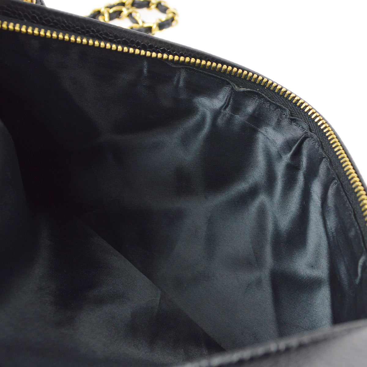 Chanel 1996-1997 Camera Bag Large Black Caviar