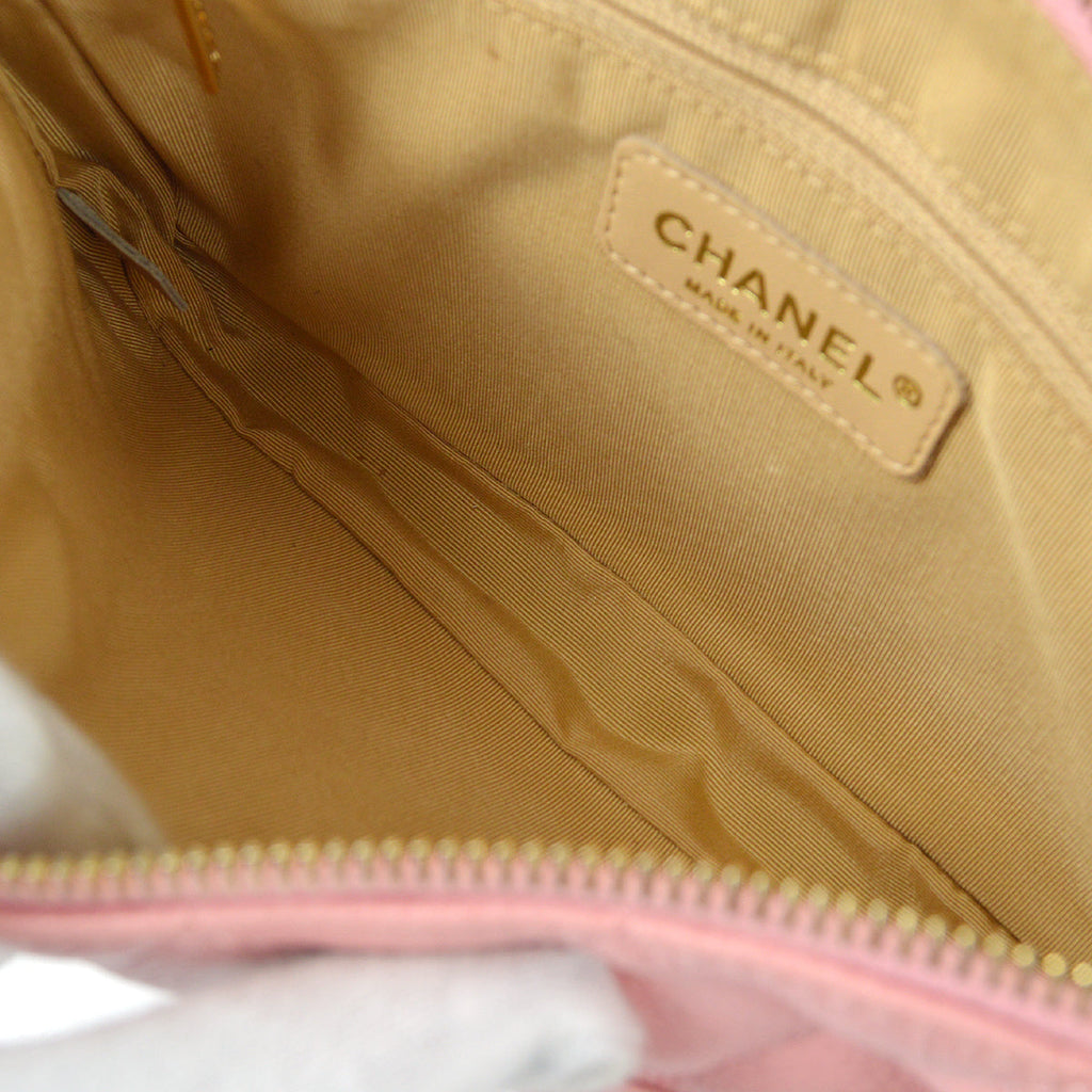 Chanel Chain Handbag Pink Caviar