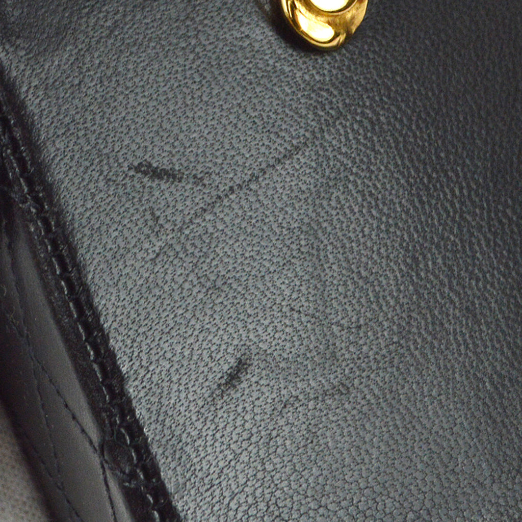 Chanel 1986-1988 Chain Top Handle Bag Lambskin
