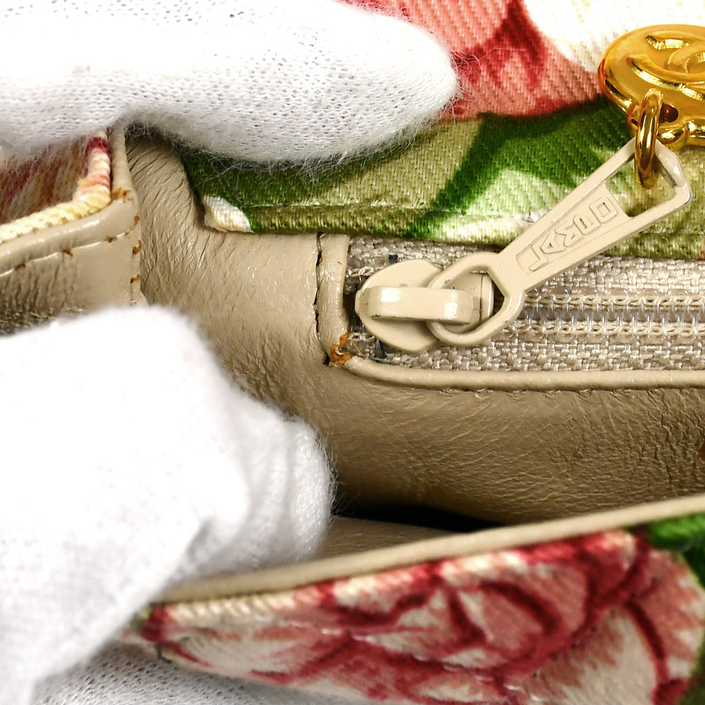 Chanel Camellia Single Chain Shoulder Bag Multicolor