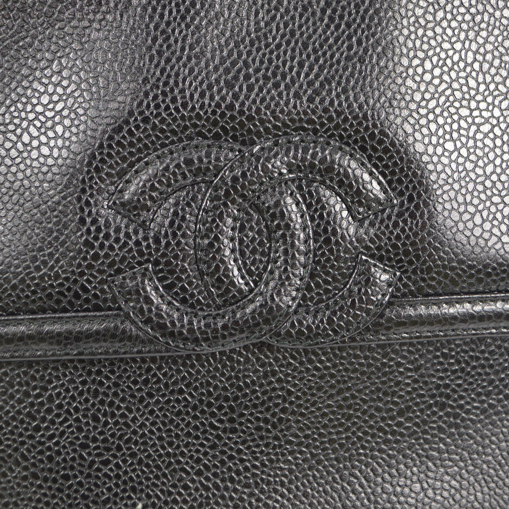 Chanel Bijou Chain Shoulder Bag Black Caviar