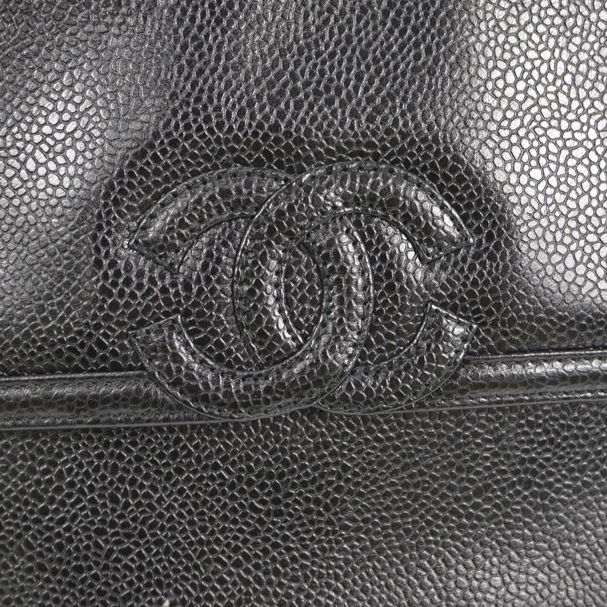 Chanel Bijou Chain Shoulder Bag Black Caviar