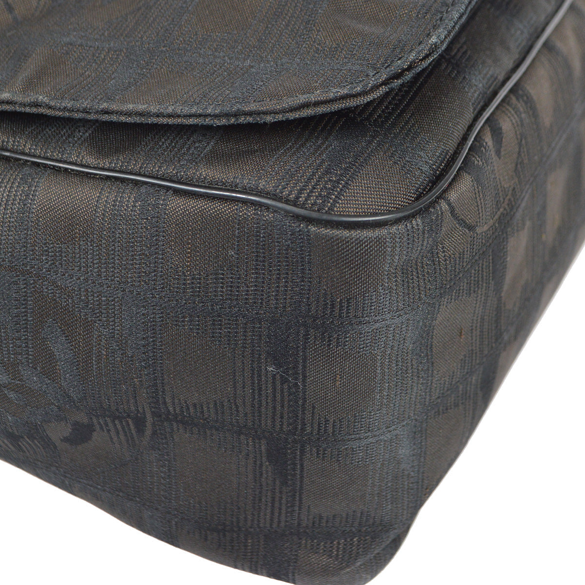 Chanel Travel Line Messenger Shoulder Bag Brown