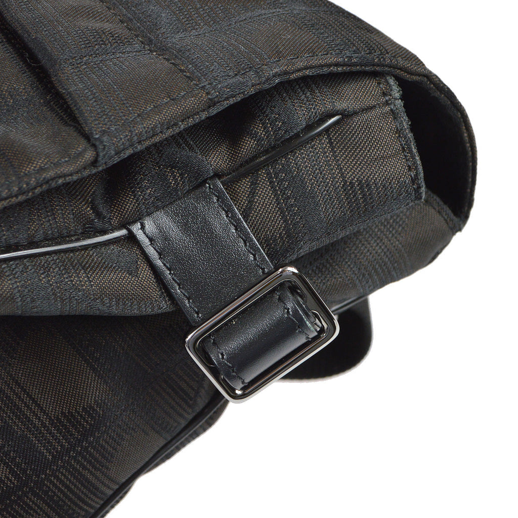 Chanel Travel Line Messenger Shoulder Bag Brown