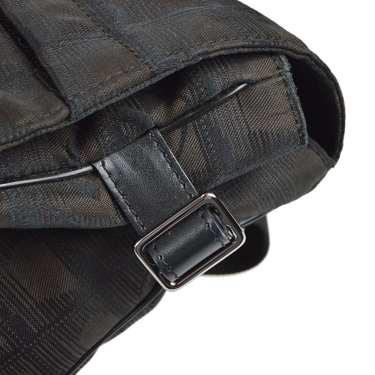 Chanel Travel Line Messenger Shoulder Bag Brown