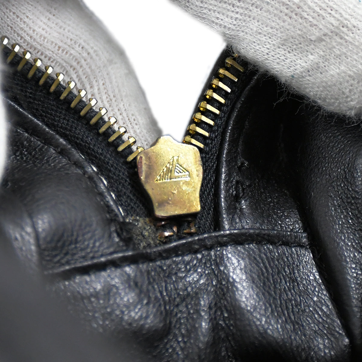 Chanel 1994-1996 Triple CC Camera Bag Large Black Lambskin