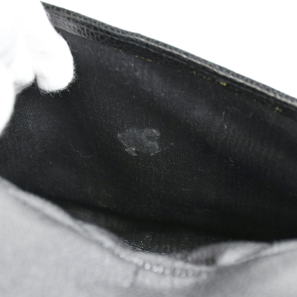 Chanel 1991-1994 Pocket Camera Bag Large Black Caviar