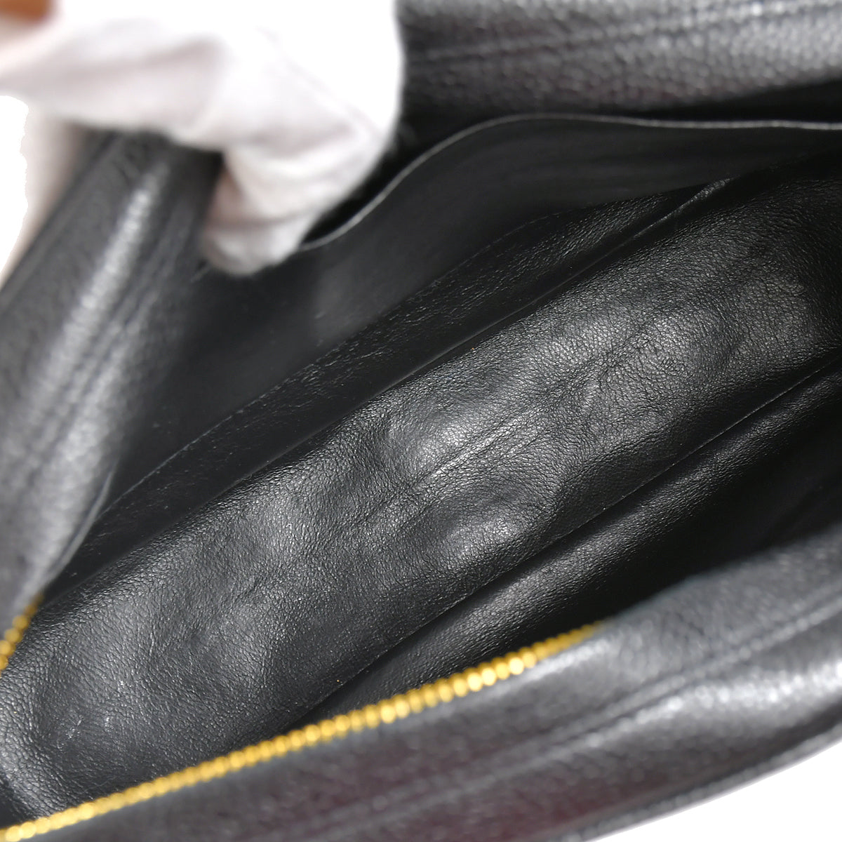 Chanel 1991-1994 Pocket Camera Bag Large Black Caviar
