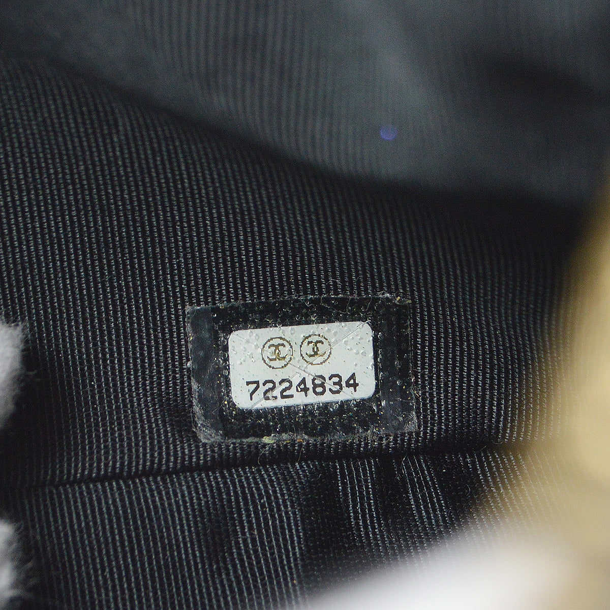 Chanel 2001-2003 Shoulder Bag Black Caviar