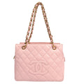 Chanel Petite Timeless Tote PTT Chain Handbag Light Pink Caviar