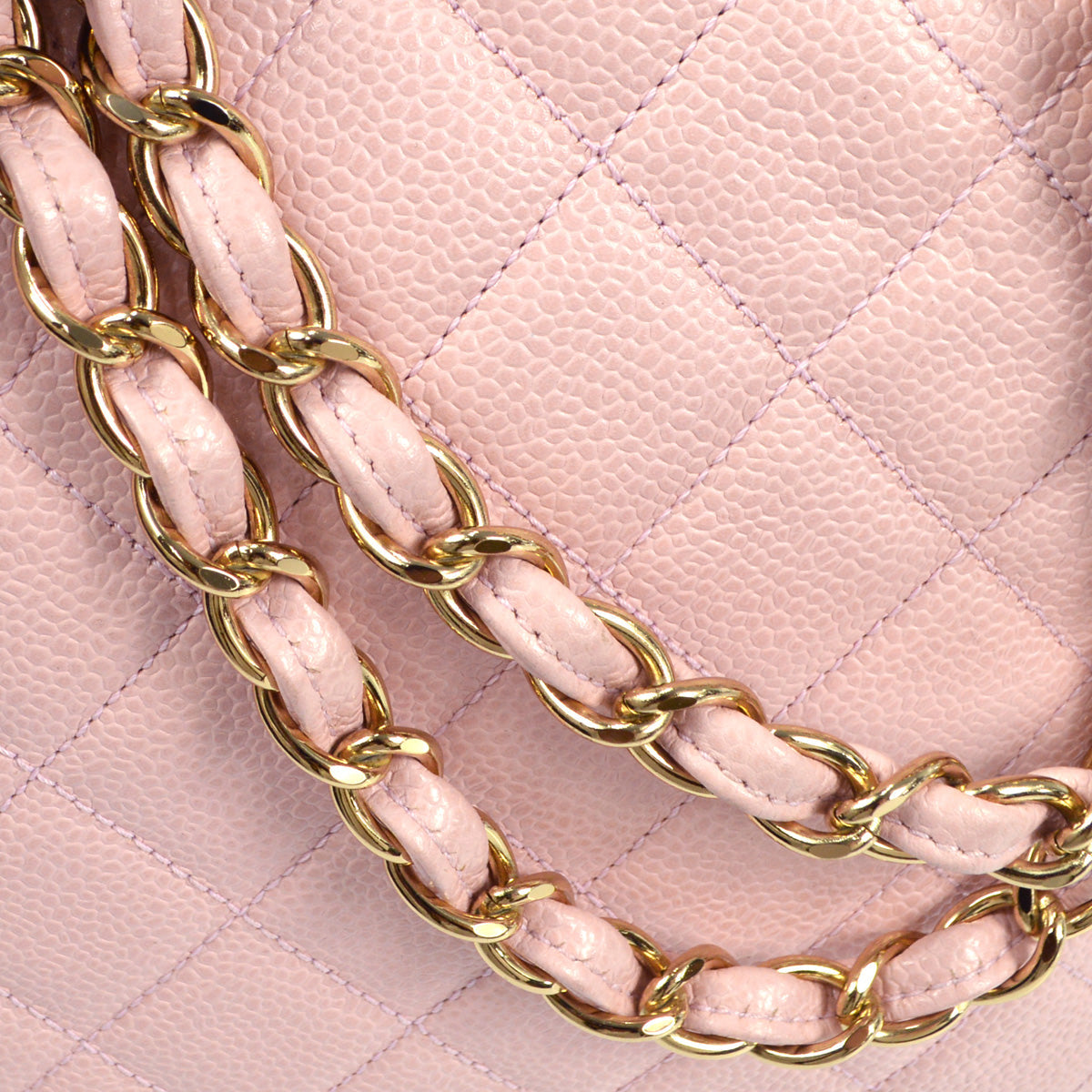 Chanel Petite Timeless Tote PTT Chain Handbag Light Pink Caviar