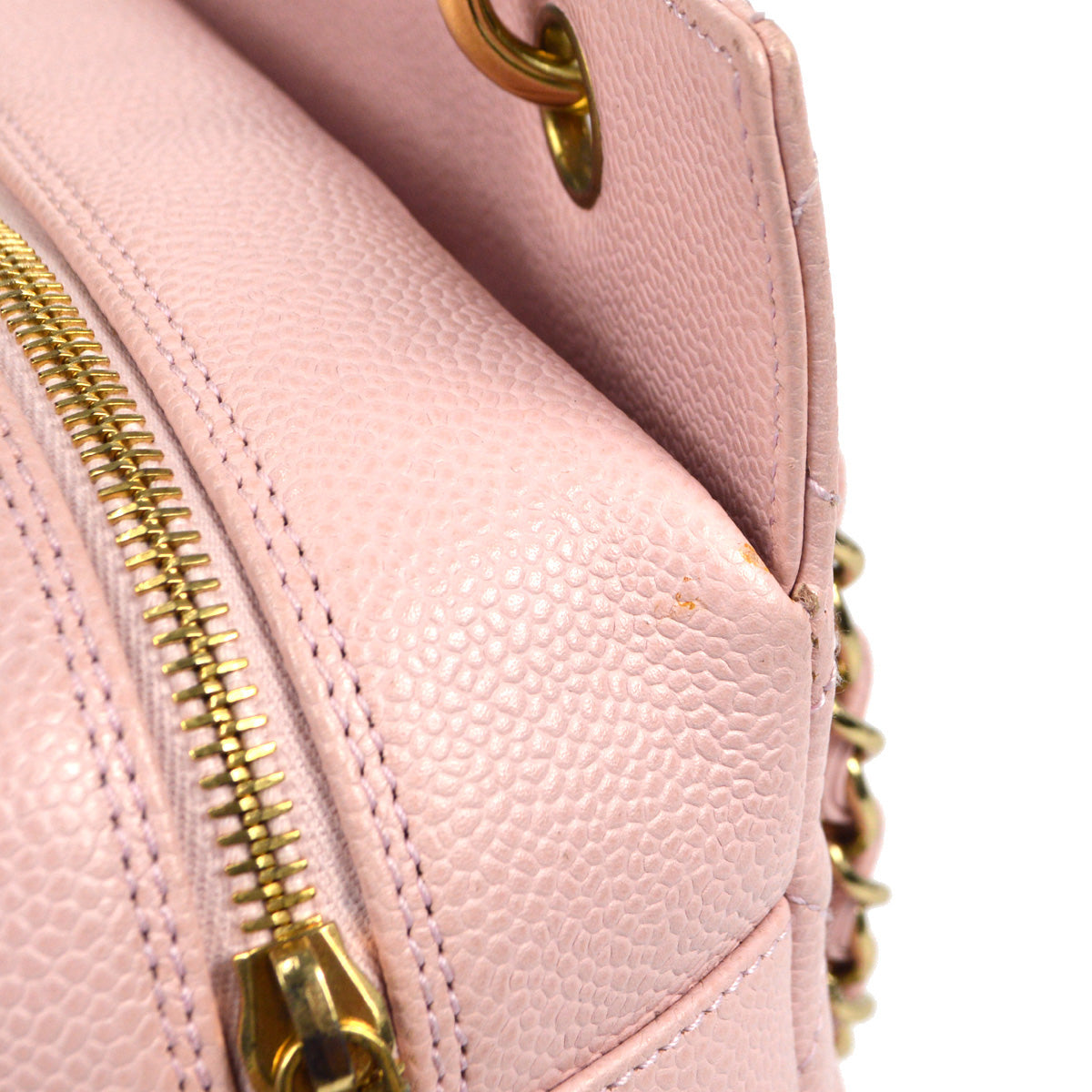 Chanel Petite Timeless Tote PTT Chain Handbag Light Pink Caviar