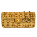 Chanel * East West Coco Shoulder Bag Beige Pony Hair