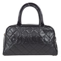 Chanel * 2001-2003 Bowling Bag 27 Black Caviar