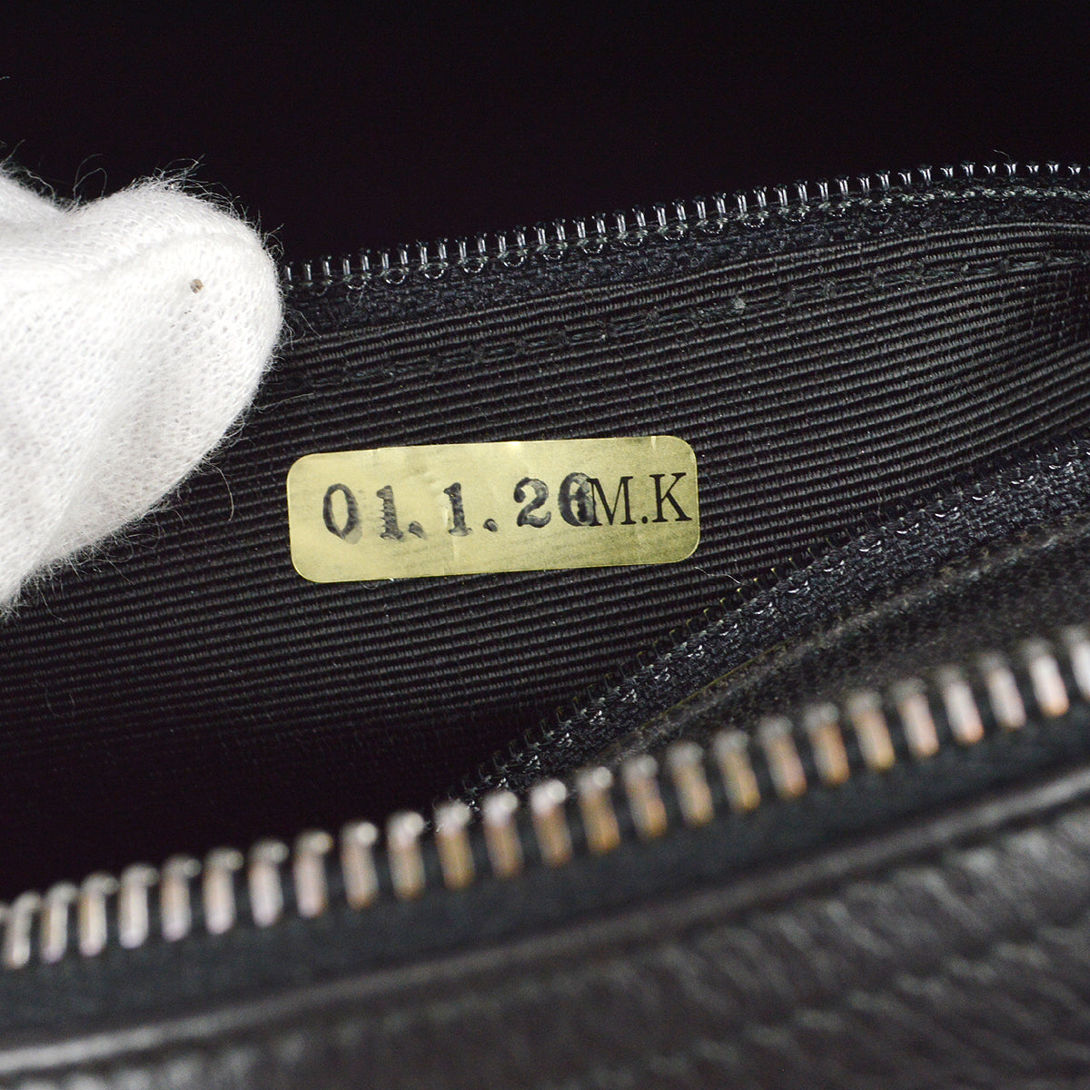 Chanel * 2001-2003 Bowling Bag 27 Black Caviar