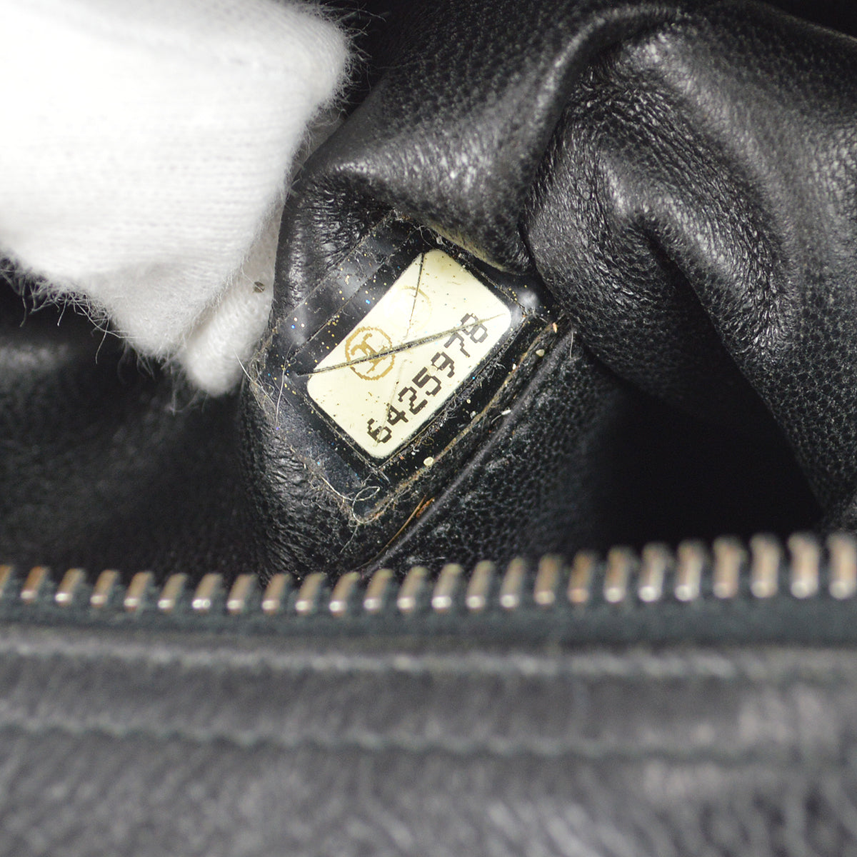 Chanel * 2001-2003 Bowling Bag 27 Black Caviar