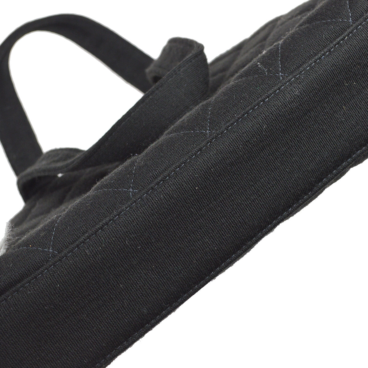 Chanel Handbag Black Cotton