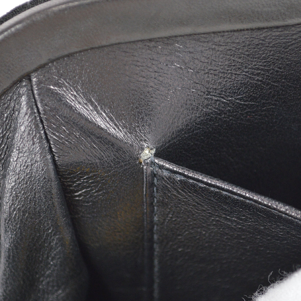 Chanel Handbag Black Cotton