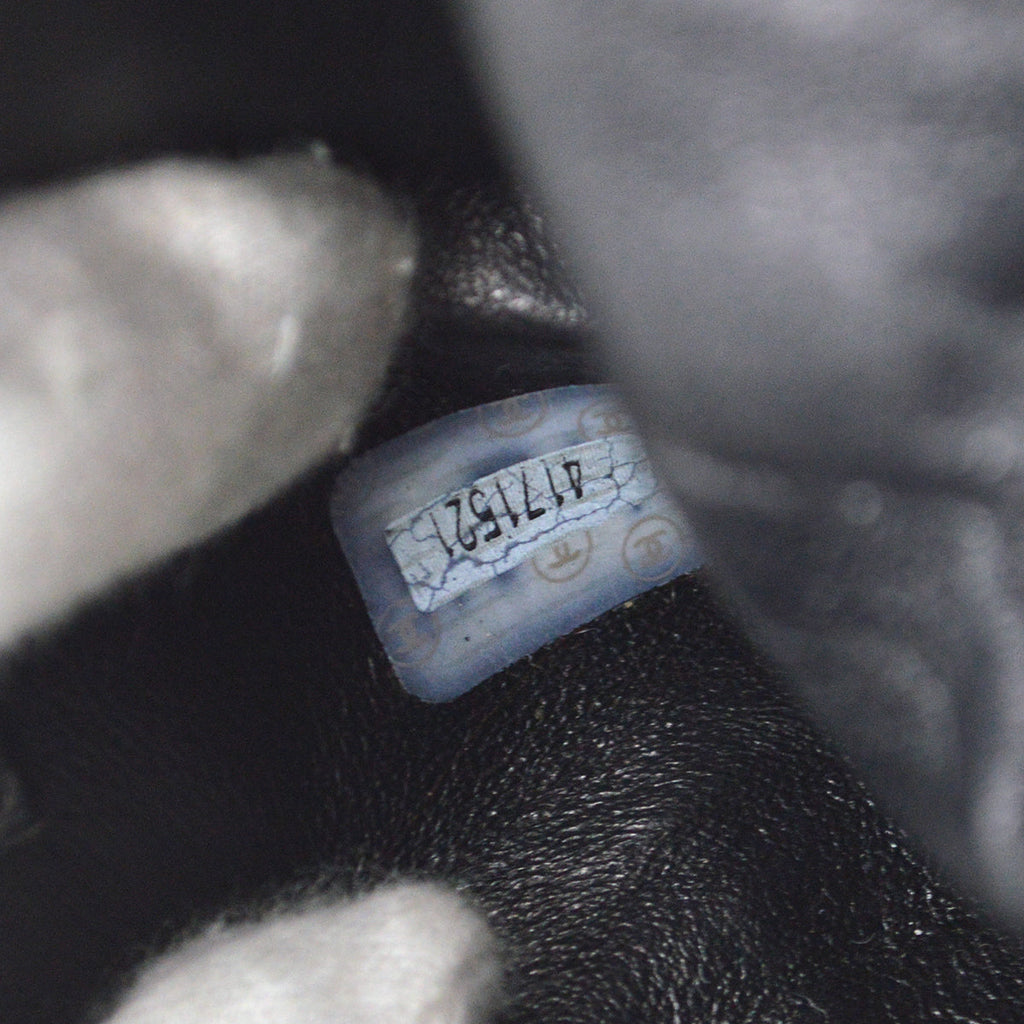 Chanel Handbag Black Cotton