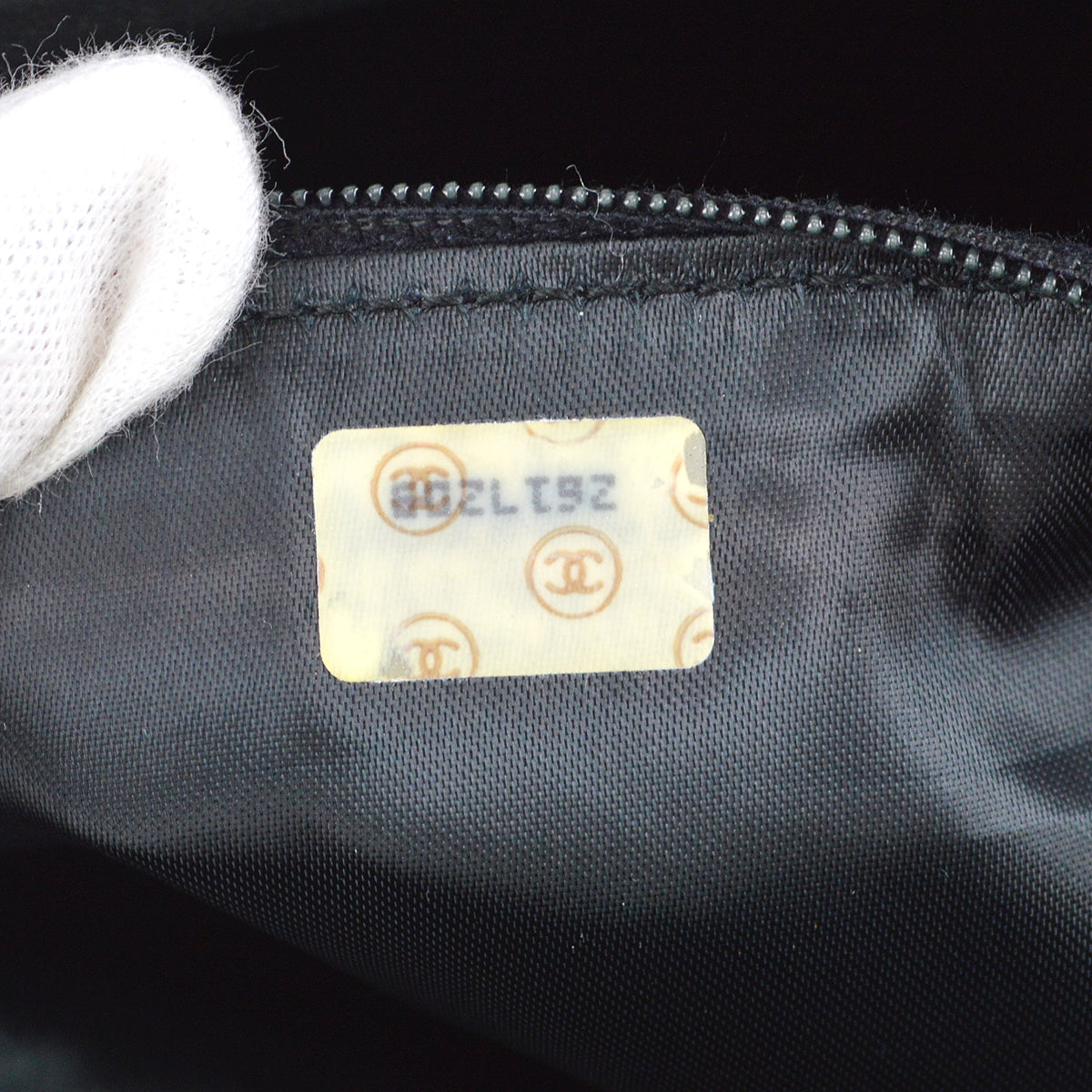 Chanel 1991-1994 Camera Bag Large Black Lambskin