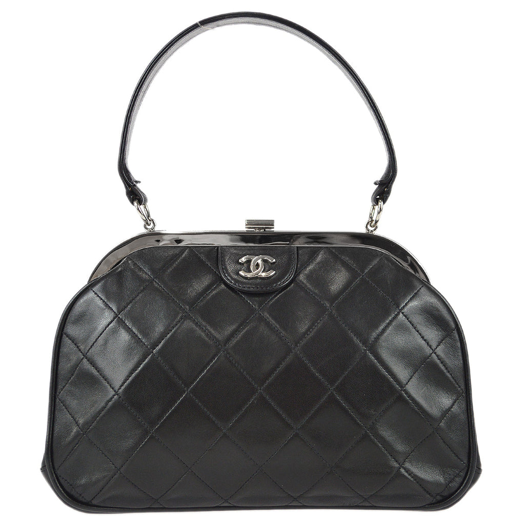 Chanel Handbag Black Lambskin