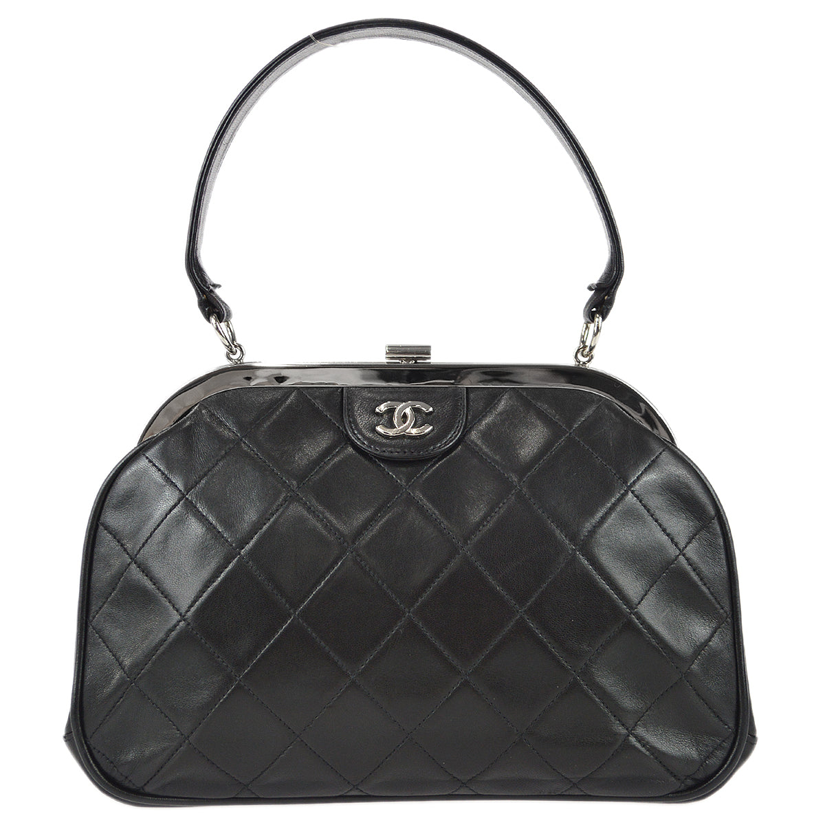 Chanel Handbag Black Lambskin