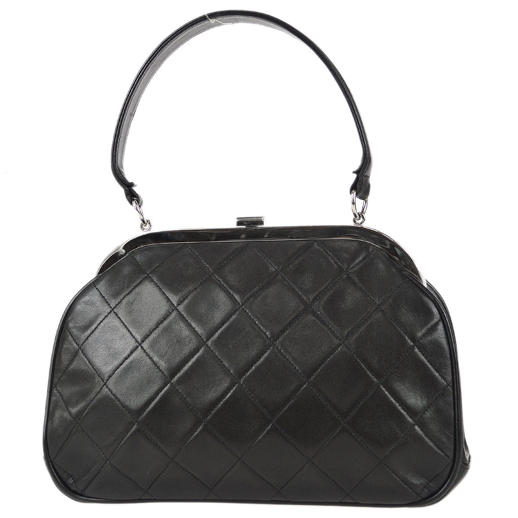 Chanel Handbag Black Lambskin