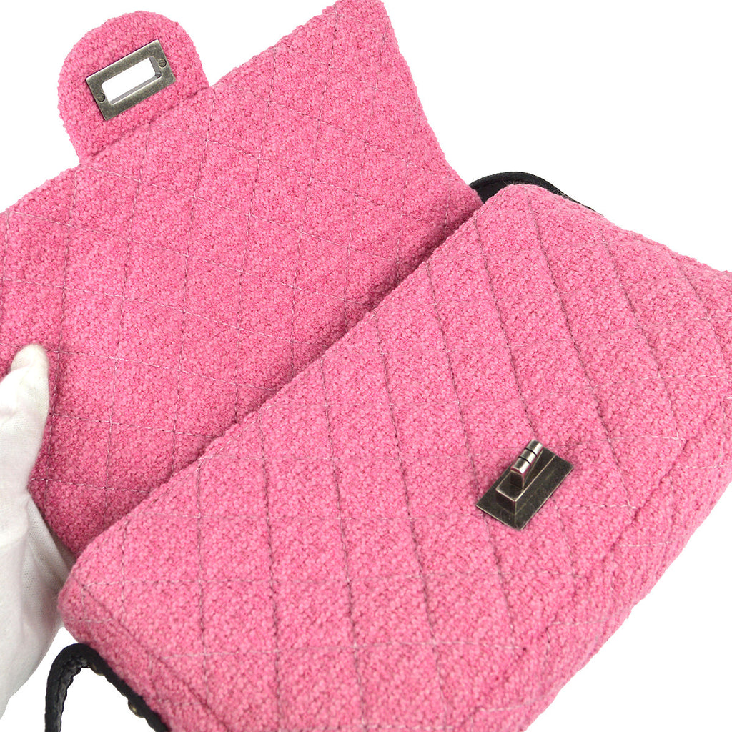Chanel Mademoiselle Lock Shoulder Bag Pink