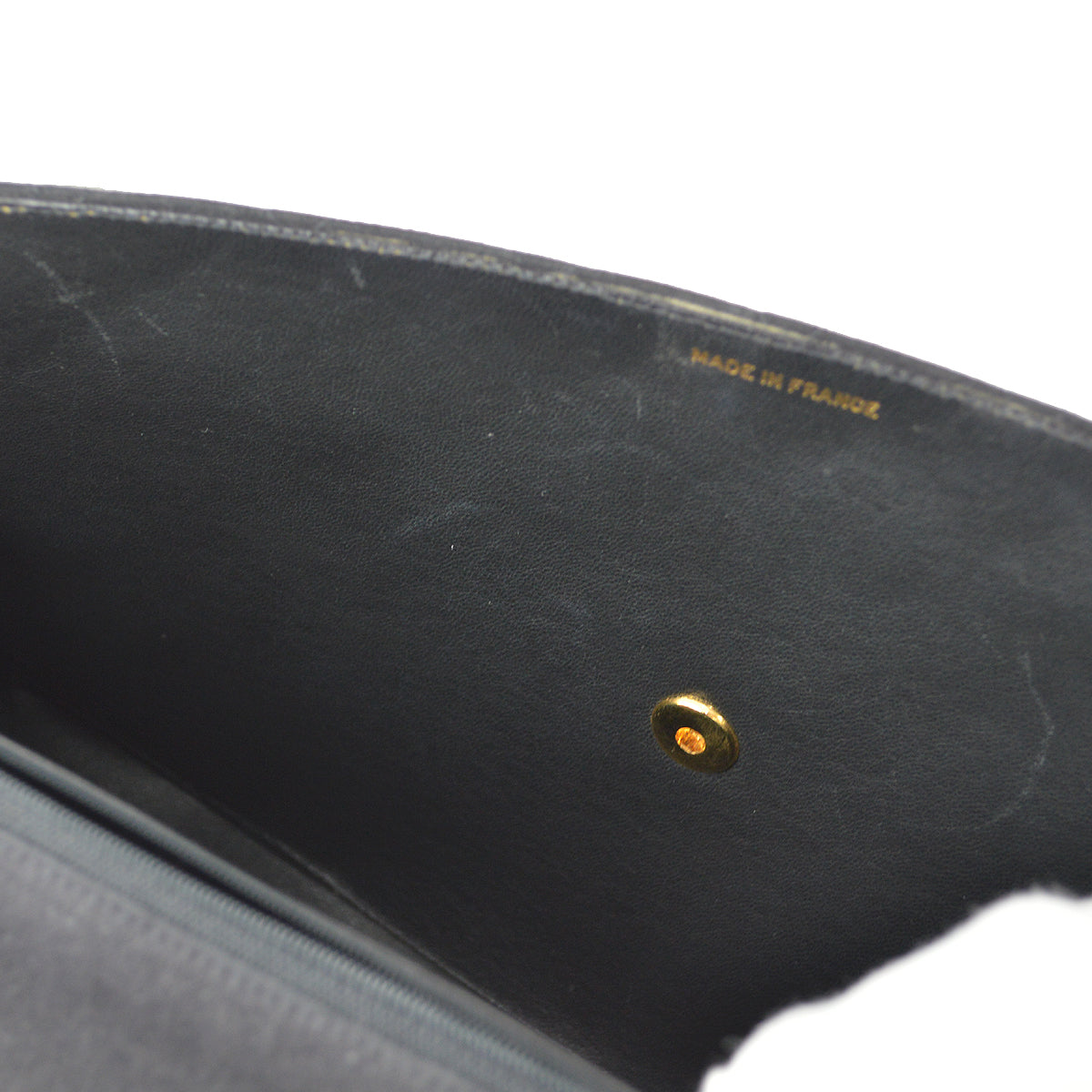 Chanel Classic Flap Maxi Shoulder Bag Black Canvas