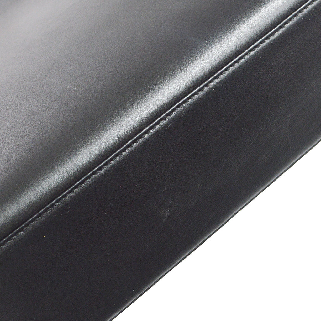 Chanel 1997-1999 Tortoiseshell Handbag Black Calfskin