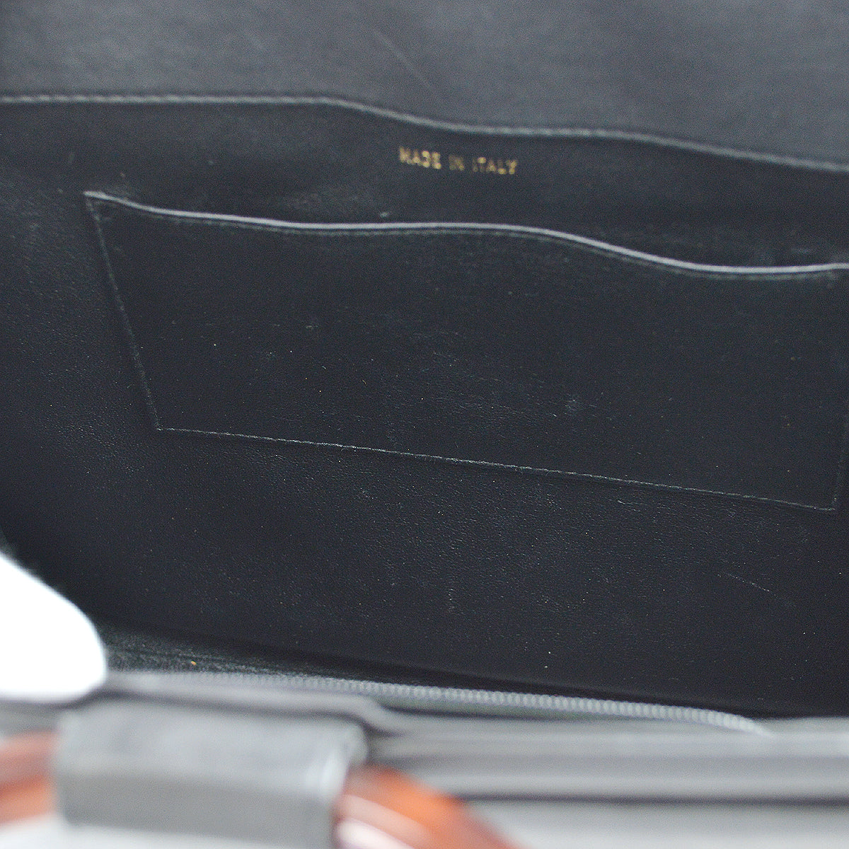Chanel 1997-1999 Tortoiseshell Handbag Black Calfskin