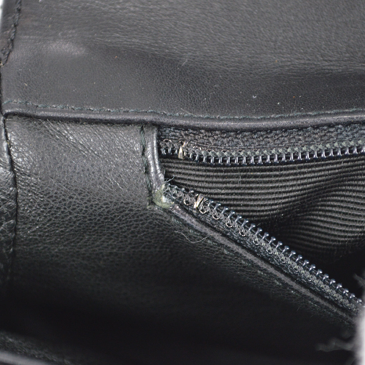 Chanel Classic Single Flap Chain Shoulder Bag Black Lambskin