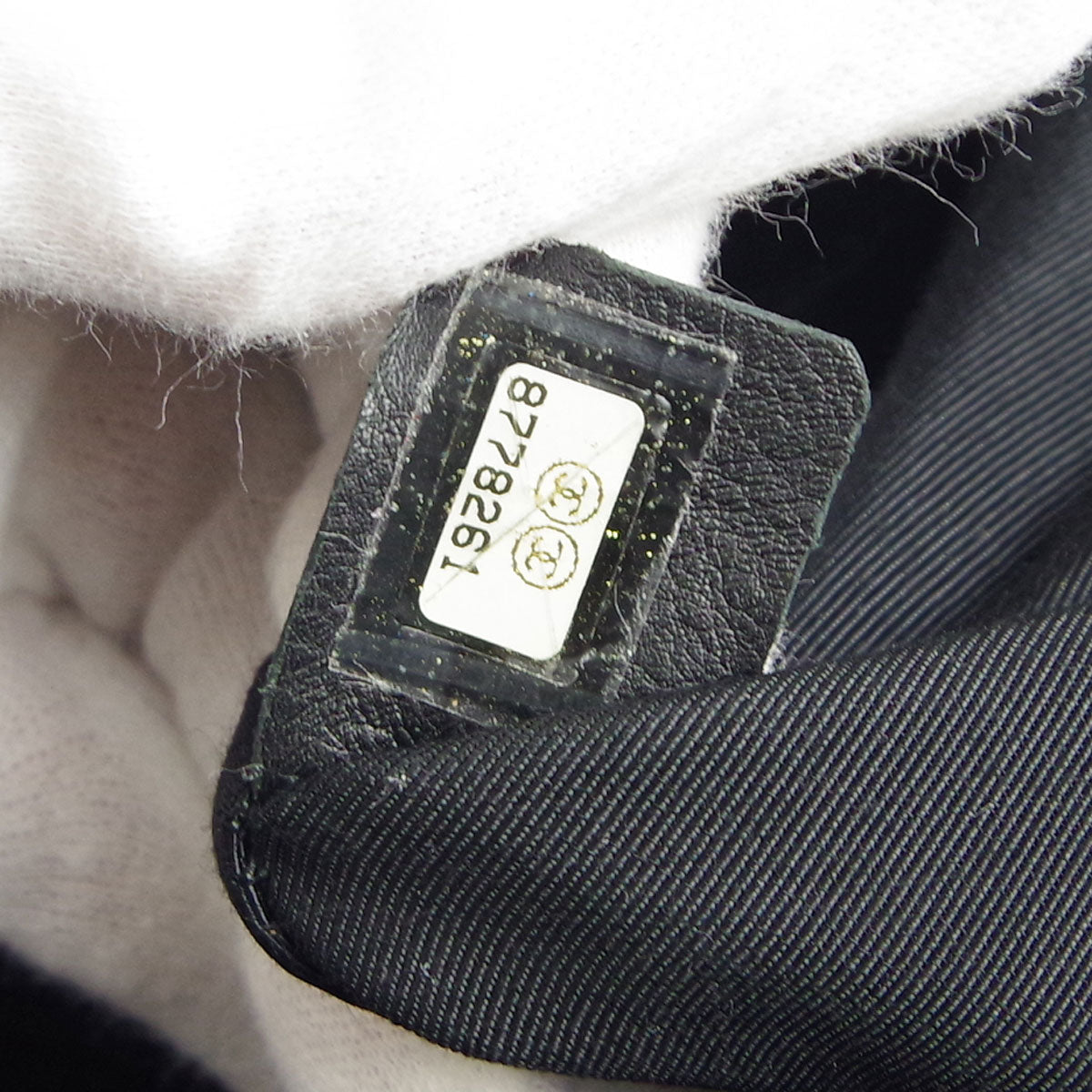 Chanel * 2003-2004 Bowling Bag 50 Black Caviar