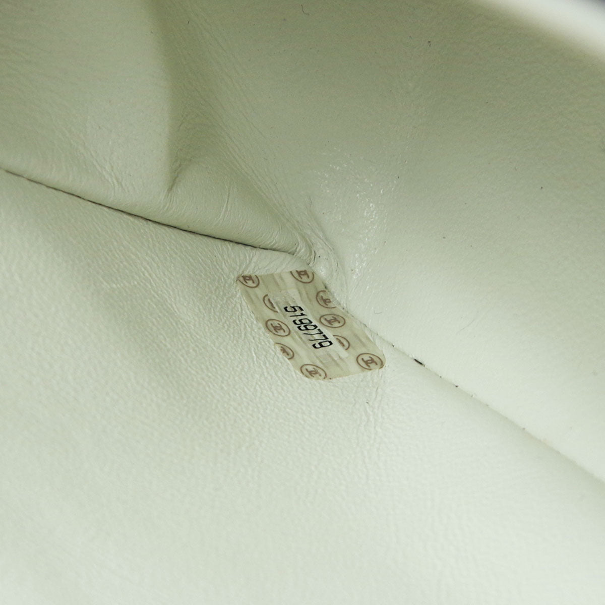 Chanel * 1997-1999 Medium Diana Chain Shoulder Bag White Caviar