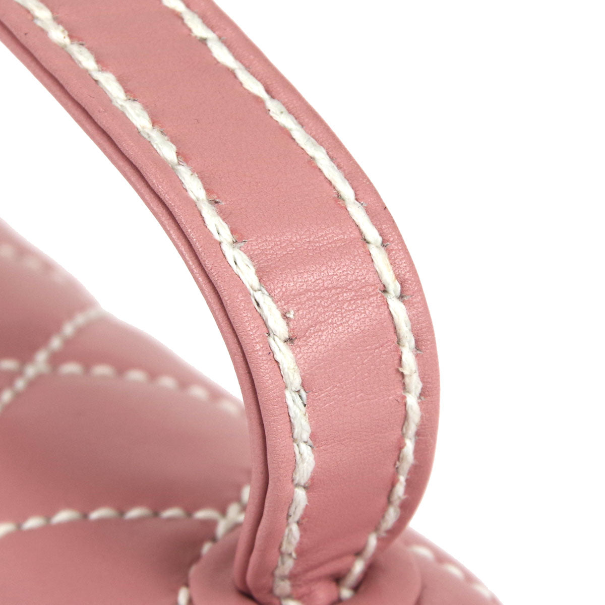 Chanel * Wild Stitch Handbag Pink Calfskin