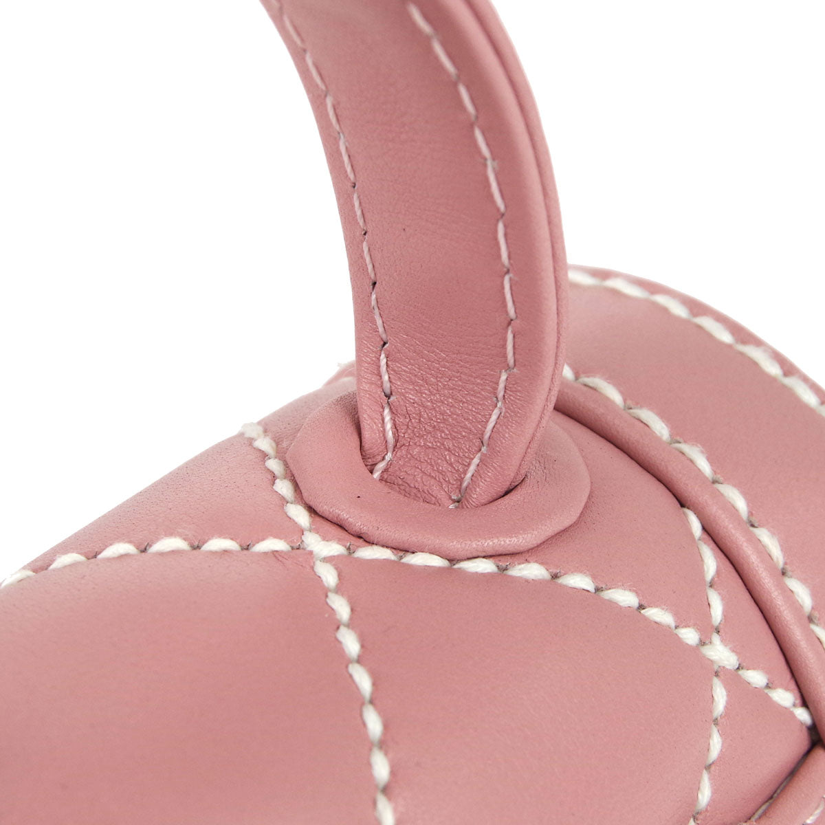 Chanel * Wild Stitch Handbag Pink Calfskin