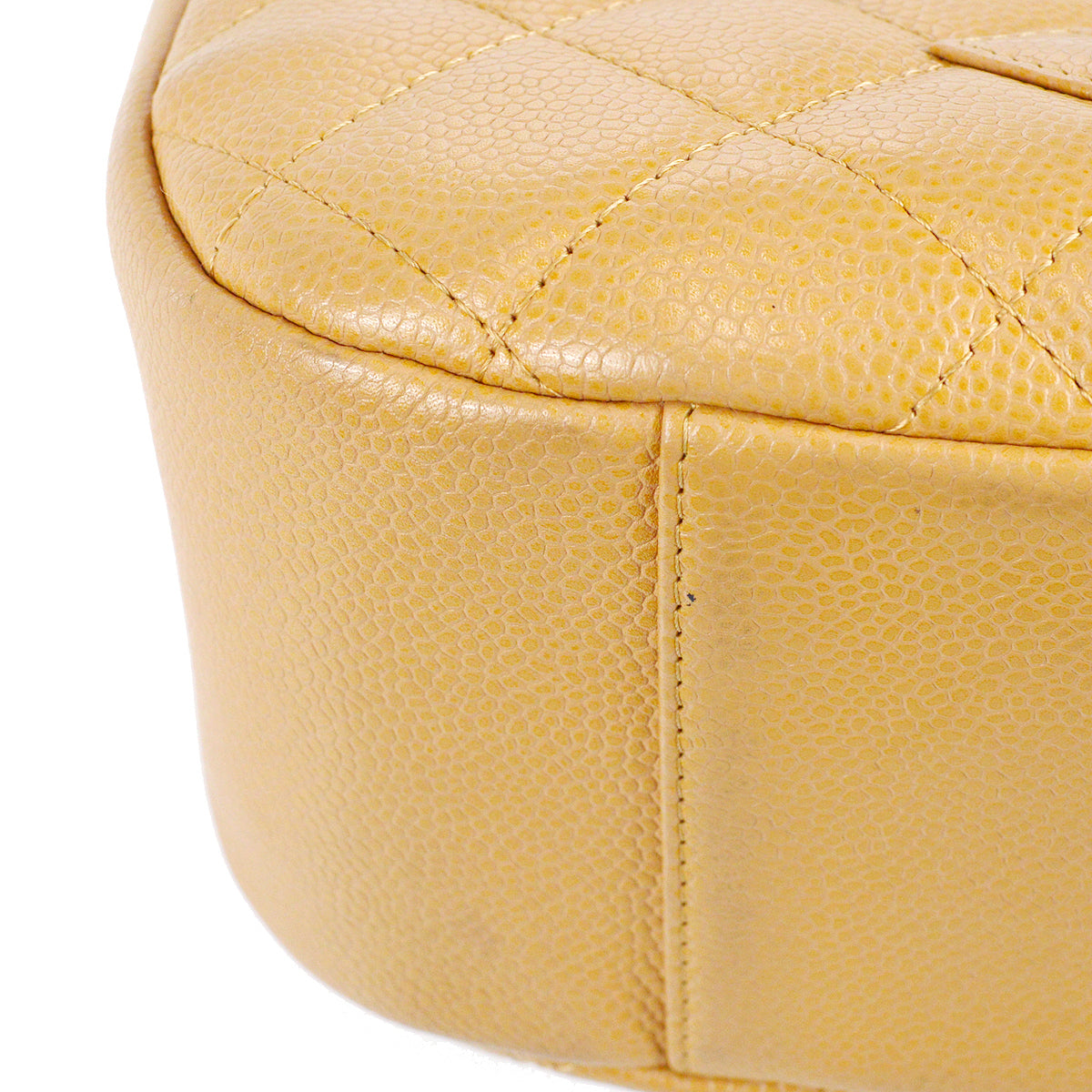 Chanel 2003-2004 Hobo Bag Beige Caviar