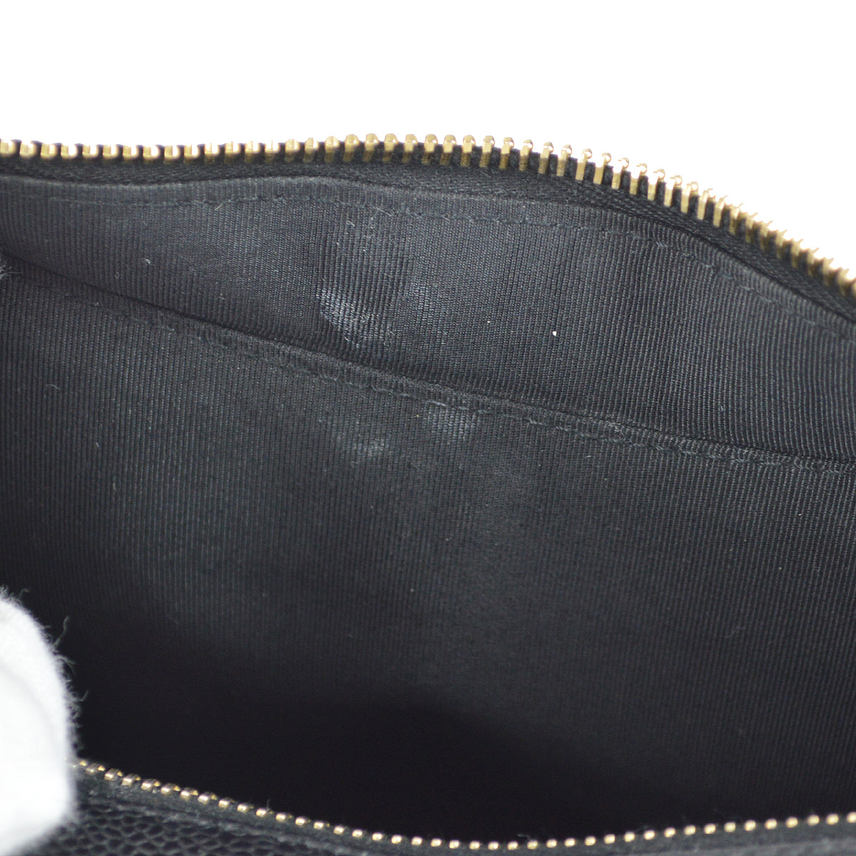 Chanel 2004-2005 Hobo Bag Black Caviar