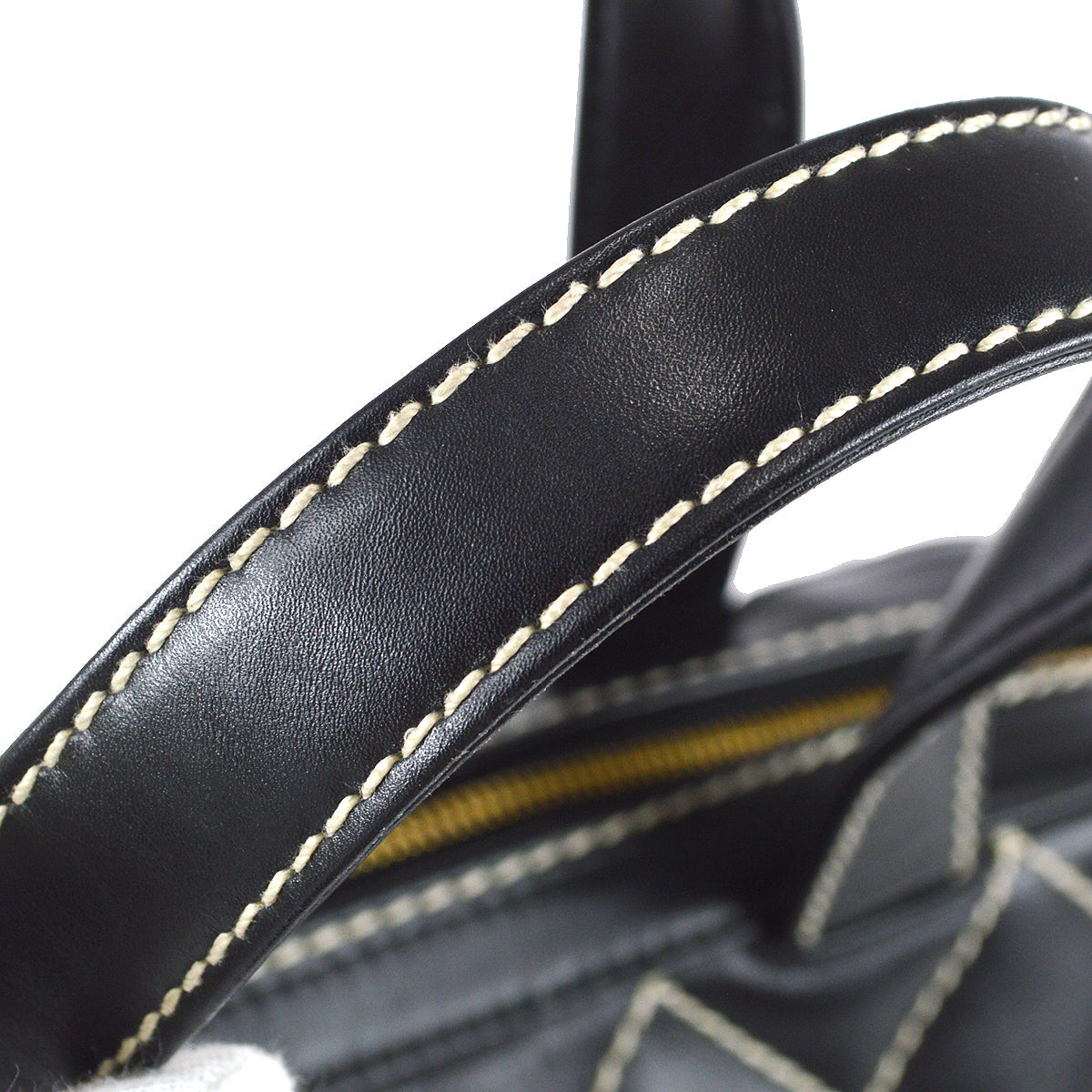 Chanel 2001-2003 Wild Stitch Handbag 31 Black Calfskin