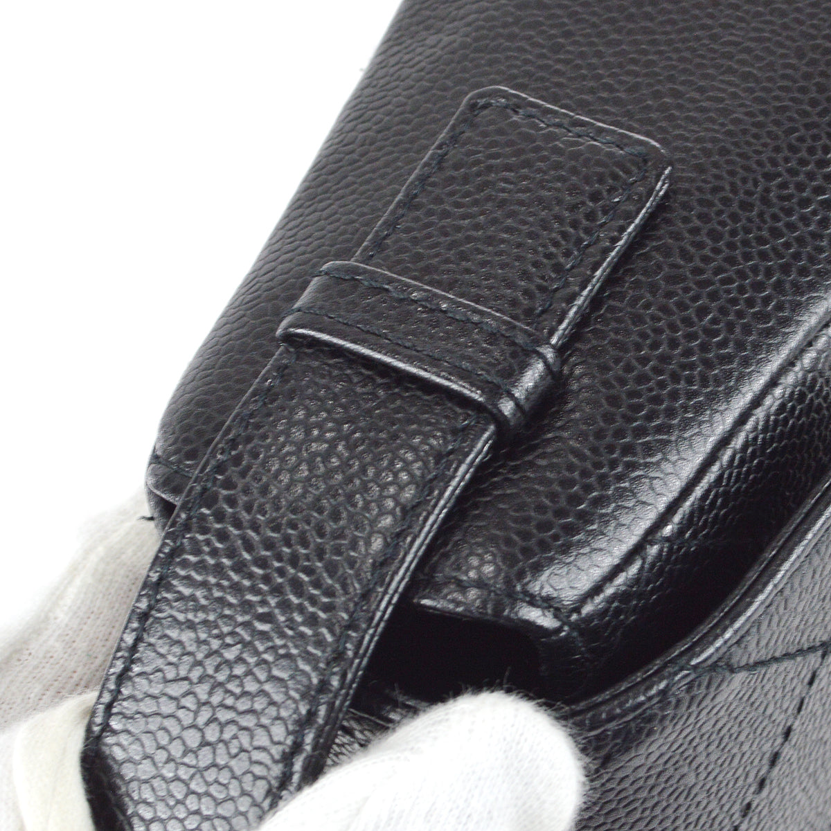 Chanel Handbag Black Caviar