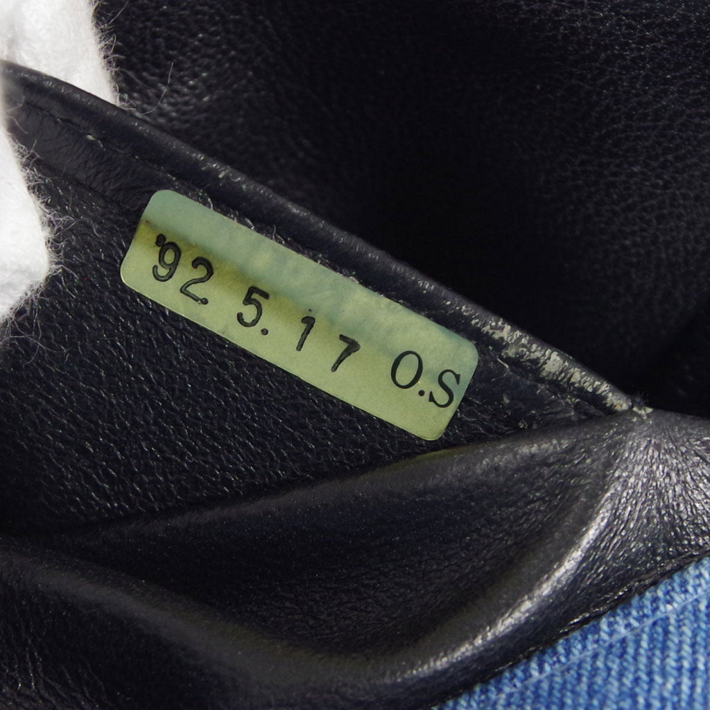 Chanel * Straight Flap Handbag Indigo Denim