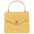 Chanel Handbag Beige Caviar