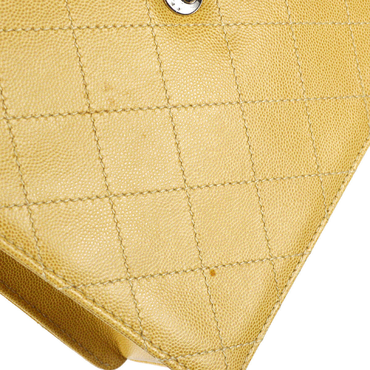 Chanel Handbag Beige Caviar