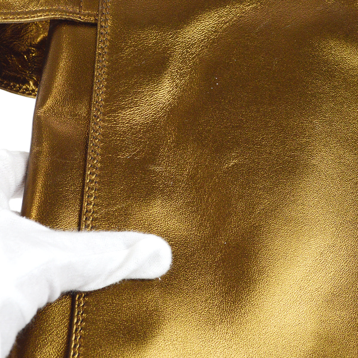 Chanel 2000 Shoulder Bag Bronze Lambskin