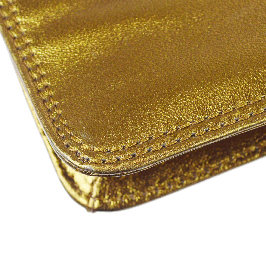 Chanel 2000 Shoulder Bag Bronze Lambskin