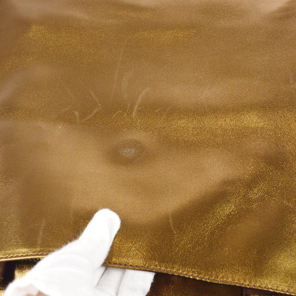 Chanel 2000 Shoulder Bag Bronze Lambskin